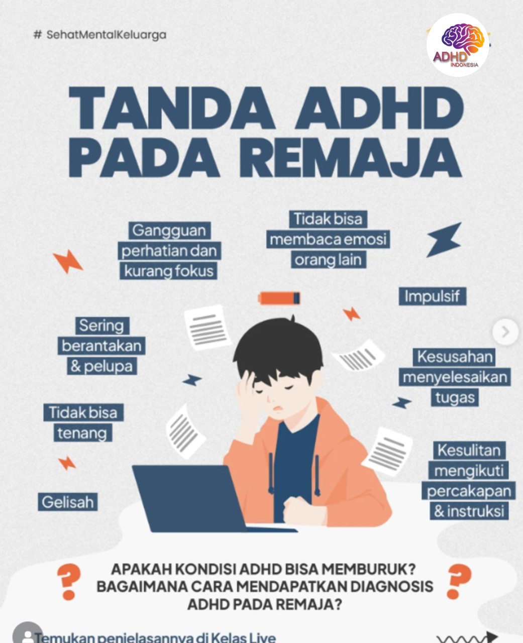 Screening ADHD Non-Diagnostik: Edukasi Awal bagi Orang Tua di Kabupaten Nabire