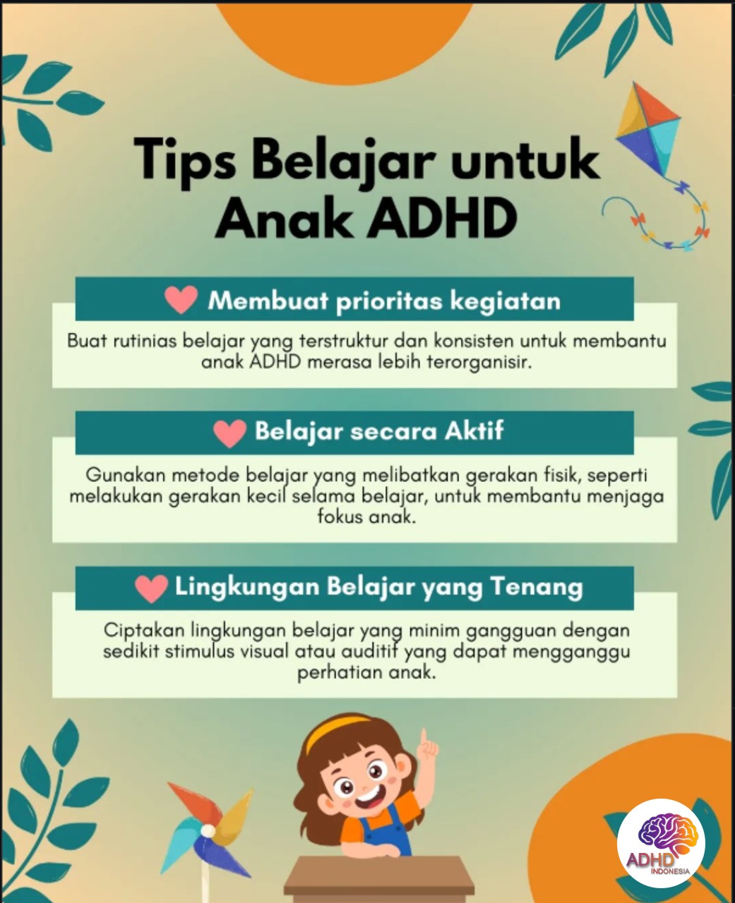 Strategi Belajar yang Cocok untuk Anak ADHD di Kabupaten Nabire